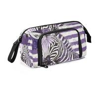 Astuccio di grande capacità, leggero, extra large, per adolescenti, materiale scolastico, pittura a olio, simpatico gatto sentimento