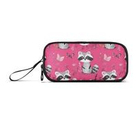 Astuccio di grande capacità per adolescenti, astuccio per scuola superiore, con cerniera, elegante procione