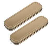 Astuccio di Latta Portapenne Student 2pezzi Oro Back To School Party