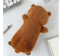 Astuccio di peluche a forma di animale di peluche, capibara, cartone animato,