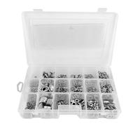 ASTUCCIO DI RONDELLE D'ALLUMINIO - 18 TIPI - 900 PEZZI