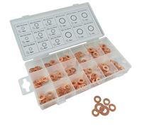 ASTUCCIO DI RONDELLE DI RAMA PER INIETTORI 150 PZ.