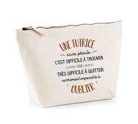 Astuccio di un tutor anche fantastico | Borsa da toilette per trucco idea regalo, beige, Astuccio da toilette