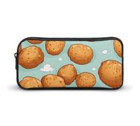 Astuccio divertente per penne e matite, ad alta capacità, con palline di patate sparate, per articoli di cancelleria, trucchi, cosmetici, organizer per uomini e donne, Stile:, 22*12*5cm, MHXYZHW