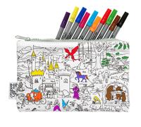 Astuccio Doodle da colorare