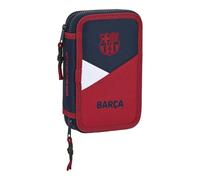 Astuccio Doppio F.C. Barcelona Corporativa Azzurro Rosso Granato 12.5 x 19.5