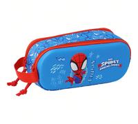 Astuccio doppio Marvel 3D - Astuccio grande in rilievo per bambini e bambine - Astuccio doppio scomparto, design divertente e spazioso, 21x6x8 cm, ideale per zaini - Spedizione GRATUITA - Consegna in 
