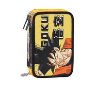 Astuccio Dragon Ball 3 Zip Corredo Completo Scuola