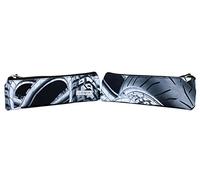 Astuccio Due Penne Nero Allover Comix