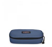 ASTUCCIO eastpak OVAL SINGLE portapenne POWDER PILOT con zip BLU tinta unita