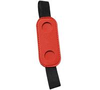 Astuccio elastico portapenne, in pelle PU, portapenne, portapenne, portapenne, portapenne, per notebook, diario, pianificatori, leganti e libri, in pelle PU, portapenne, elastico, Rosso1