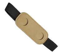 Astuccio elastico portapenne, in pelle PU, portapenne, portapenne, portapenne, portapenne, per notebook, diario, pianificatori, leganti e libri, in pelle PU, portapenne, elastico, giallo