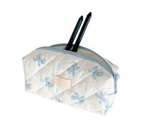astuccio estetico, grande capacità, organizer per penne con cerniera, tessuto morbido e design a più scomparti, facile da usare, non facile da rompere, 20 cm per scuola, ufficio e viaggi,