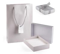 Astuccio gioielli cofanetto collana custodia per collana 13,5x19X4 cm Set di 10