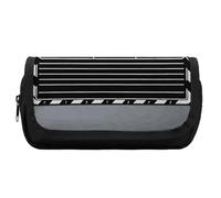 Astuccio grande capacità classico film Clapboard nero matita sacchetto per gli uomini estetica penna borsa ufficio strumento organizzatore, Stile, One size