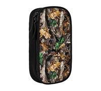Astuccio Grande Capacità Penna Sacchetto Marcatore Titolare Organizer con Cerniera Ufficio College - Camo Camouflage Foglie reggiseno, Colore, 5.0cm*10.5cm*20.5cm, astuccio, Colore:,