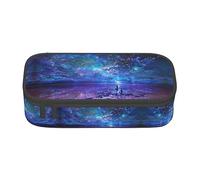 Astuccio grande con campo da golf, per ragazze e ragazzi, astuccio estetico con scomparti multipli per adulti, organizer per cancelleria da ufficio, pratico per bambini, adolescenti, donne, uomini,