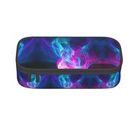 Astuccio grande con treno merci per ragazze e ragazzi, astuccio estetico con scomparti multipli per adulti, organizer per cancelleria da ufficio, pratico per bambini, adolescenti, donne, uomini, Fuoco