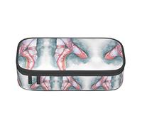 Astuccio grande con treno merci per ragazze e ragazzi, astuccio estetico con scomparti multipli per adulti, organizer per cancelleria da ufficio, pratico per bambini, adolescenti, donne, uomini,