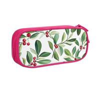 Astuccio grande per penne con vischio acquerello, per ragazzi e ragazze, grande astuccio per penne da scrivania, organizer per cancelleria, astuccio per scuola, ufficio, borsa per il trucco con