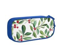 Astuccio grande per penne con vischio acquerello, per ragazzi e ragazze, grande astuccio per penne da scrivania, organizer per cancelleria, astuccio per scuola, ufficio, borsa per il trucco con