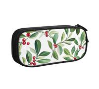 Astuccio grande per penne con vischio acquerello, per ragazzi e ragazze, grande astuccio per penne da scrivania, organizer per cancelleria, astuccio per scuola, ufficio, borsa per il trucco con