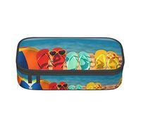 Astuccio grande per ragazze e ragazzi, con locomotiva a vapore, astuccio estetico con scomparti multipli per adulti, organizer per cancelleria da ufficio, pratico per bambini, adolescenti, donne,