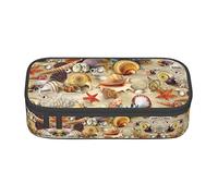 Astuccio grande per ragazze e ragazzi, con locomotiva a vapore, astuccio estetico con scomparti multipli per adulti, organizer per cancelleria da ufficio, pratico per bambini, adolescenti, donne,