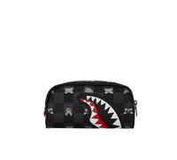 Astuccio Gray Peeking Character Check Pencil Pouch Sprayground