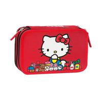Astuccio Hello Kitty 3 Zip Corredo Scuola Completo