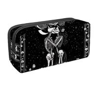 Astuccio impermeabile di grande capacità con cerniera, astuccio per cancelleria misterioso con stelle, astuccio per penne, organizer per adolescenti, ragazze, adulti, studenti, Multicolore 9, Taglia