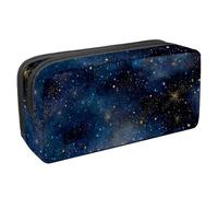 Astuccio impermeabile di grande capacità con cerniera, cielo notturno, stelle, cancelleria, portapenne, organizer per adolescenti, ragazze, adulti, studenti, Multicolore 8., Taglia unica, Astuccio