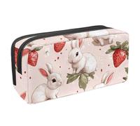 Astuccio impermeabile di grande capacità con cerniera, piccola margherita, astuccio per cancelleria, portapenne, organizer per adolescenti, ragazze, adulti, studenti, Multicolore 8., Taglia unica