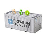 Astuccio in acciaio - Organizer portatile per strumenti di scrittura per studenti e professionisti | Design elegante in metallo con chiusura, scatola portaoggetti per penne, matite, gomme e piccoli