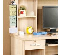 Astuccio in acrilico con staffa laterale per computer, pannello etichetta, memo, nota adesiva