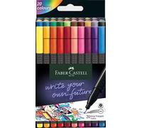 Faber-Castell Grip Finepen (Wallet of 20)