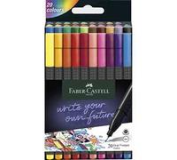Faber-Castell Grip Finepen (Wallet of 20)
