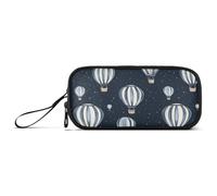 Astuccio in nylon per ragazze con mongolfiera teatro blu navy_3 astuccio di grande capacità per cancelleria universitaria per insegnanti di scuola media