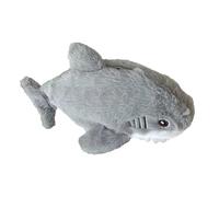 Astuccio in peluche - Astuccio con squalo | Custodia per animali, simpatico organizer per cancelleria con cerniera per scrivania scolastica, per studenti, pastelli, gomme, penne a , righelli, nas