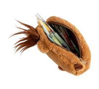 Astuccio In Peluche Per Scrivania,Borsellino A Forma Di Capibara | Scatola Porta Matite Animale in Peluche - Materiale Di Cancelleria Per Casa Ufficio Scuola Media E Superiore Aula Dormitorio Universi