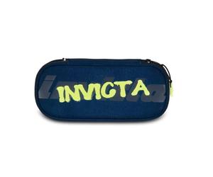 ASTUCCIO invicta OVAL portapenne CAMBIA COLORE pencil case BLU seven GIALLO VERD