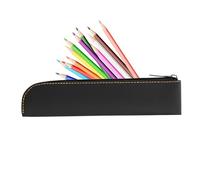 Astuccio leggero, organizer da scrivania, elegante organizer per cancelleria, con chiusura lampo, custodia per oggetti scolastici, Nero , vedi descrizione, Vedi descrizione