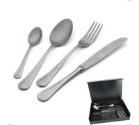 Astuccio legno 51 pezzi Impero Retro, Acciaio inox (Aisi 304) vintage cromo