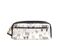 Astuccio Llama Alpaca And Cactus Astucci Portatile Custodia Porta Cancelleria Grande Capacità Astuccio Portapenne Per Adulto Ragazzi Ragazze