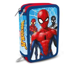 Astuccio Marvel Spider-Man 3-compartment Filled Triple Pencil Case KIDS