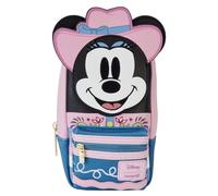 Astuccio mini zaino Loungefly Disney Western Minnie con licenza ufficiale