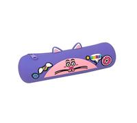 Astuccio Mitamini Animals Mitama, Chiusura con Zip, In Silicone, Lavanda, Bambini e Ragazzi, Scuola e Tempo Libero
