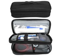 Gima Astuccio morbido multiuso 27137 con divisorio interno e due scomparti per accessori Nero Gima Astuccio morbido multiuso 27137 con divisorio interno e due scomparti per accessori Blu