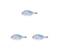 Astuccio multicolore a forma di pesce 3D con chiusura sicura in spugna fodera per la protezione ermetica Oxford Cloth astuccio per matite tipo + 1, 3 Set (Tipo+2), as description