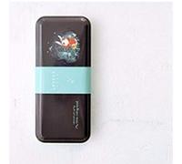 Astuccio Multifunzionale Interessante Grande cartoleria Caso di Latta Matita Pencil Case Creative Student Gifts Learning Cancelleria (Color : As Shown 5)